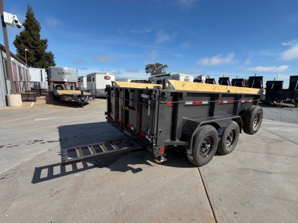 New 2026 Diamond C Trailers MDT206L12X77 P3 6.5FT X 12FT 9890 GVW Dump Trailer