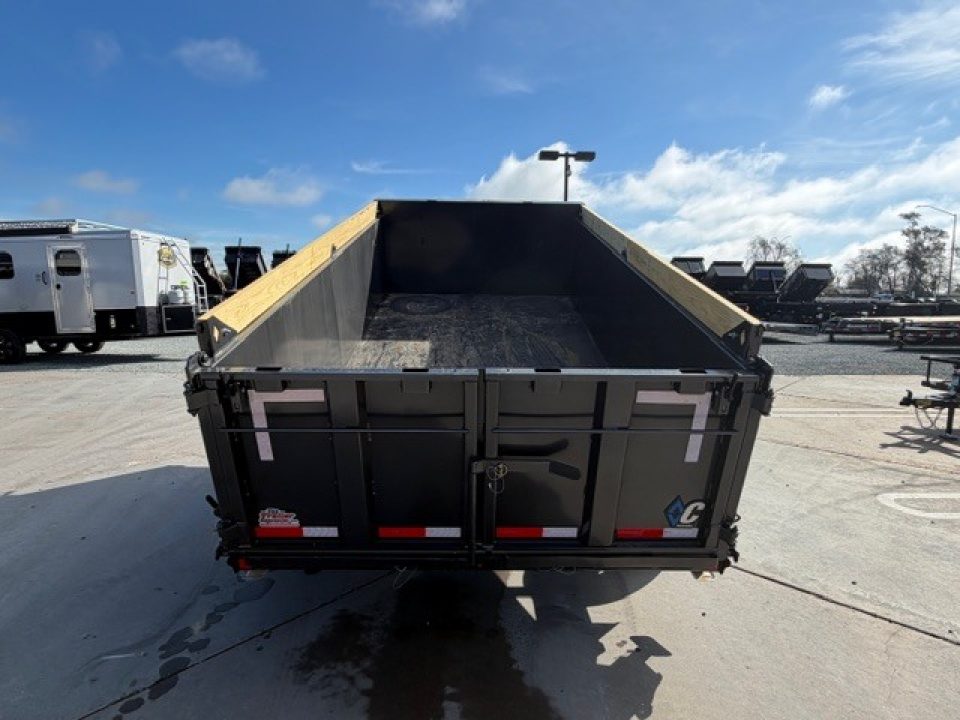 New 2026 Diamond C Trailers MDT206L12X77 P3 6.5FT X 12FT 9890 GVW Dump Trailer