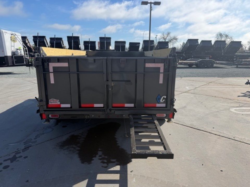 New 2026 Diamond C Trailers MDT206L12X77 P3 6.5FT X 12FT 9890 GVW Dump Trailer