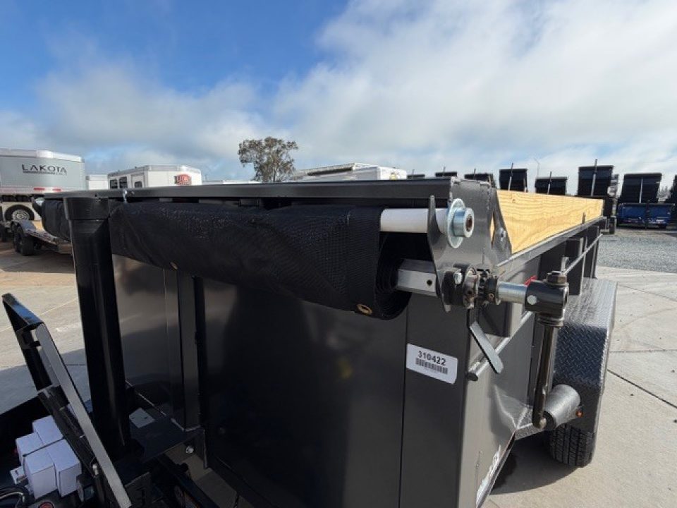 New 2026 Diamond C Trailers MDT206L12X77 P3 6.5FT X 12FT 9890 GVW Dump Trailer