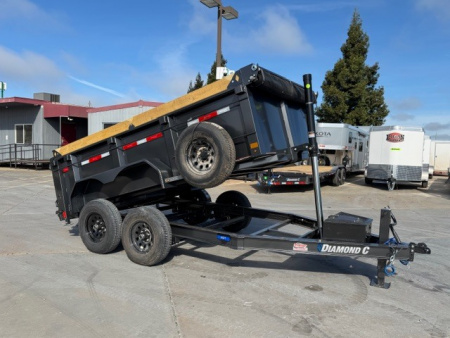 New 2026 Diamond C Trailers MDT206L12X77 6.5FT X 12FT Dump Trailer