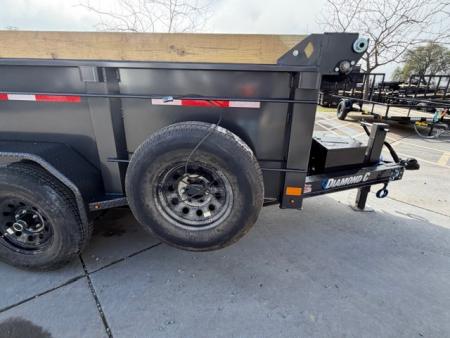 New 2026 Diamond C Trailers MDT206L12X77 P3 6.5FT X 12FT 9890 GVW Dump Trailer