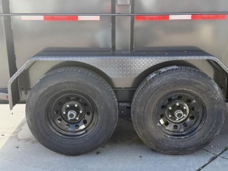 New 2026 Diamond C Trailers MDT206L12X77 P3 6.5FT X 12FT 9890 GVW Dump Trailer