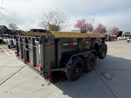 New 2026 Diamond C Trailers MDT206L12X77 P3 6.5FT X 12FT 9890 GVW Dump Trailer