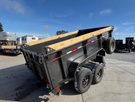 New 2026 Diamond C Trailers MDT206L12X77 P3 6.5FT X 12FT 9890 GVW Dump Trailer