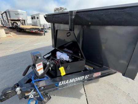 New 2026 Diamond C Trailers MDT206L12X77 P3 6.5FT X 12FT 9890 GVW Dump Trailer