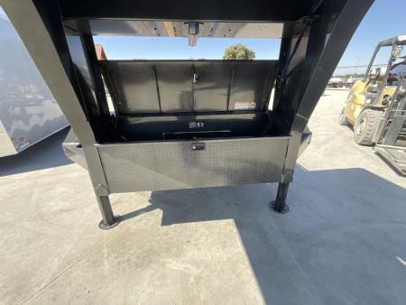 New 2024 Diamond C Trailers DET208L30X102GN 8.5FT X 30FT 18K GVW Gooseneck Tilt Trailer