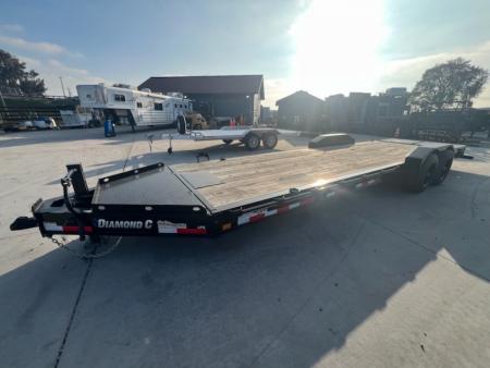 New 2024 Diamond C Trailers LPX208L26X80 6.5FT X 26FT 18K GVW Equipment Trailer