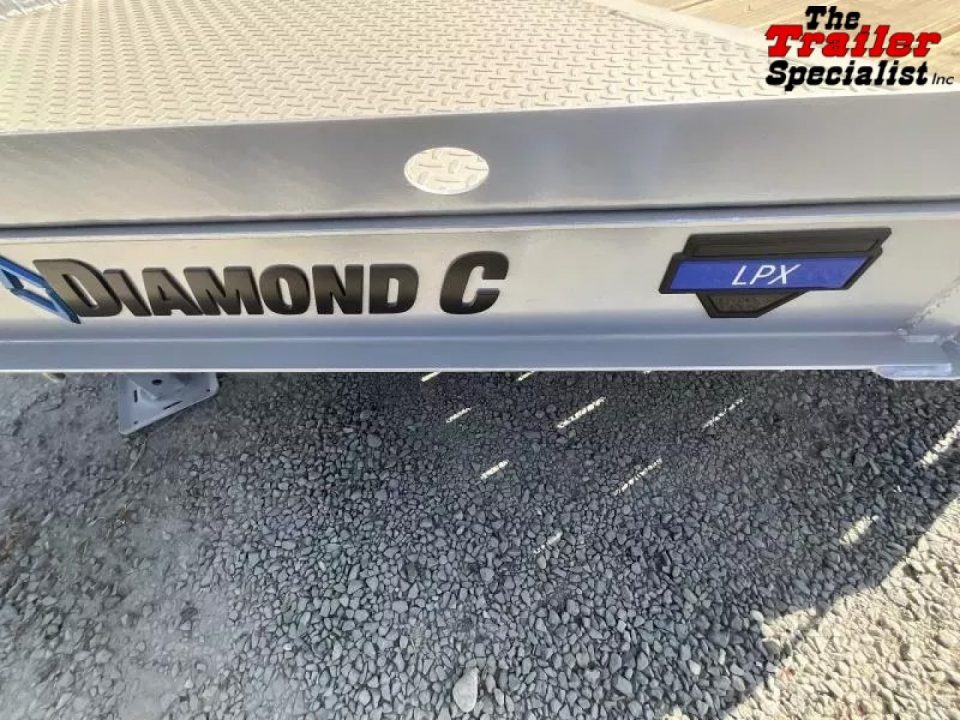 New 2025 Diamond C Trailers LPX207L18X82 7FT X 18FT 14.9K GVW Equipment Trailer
