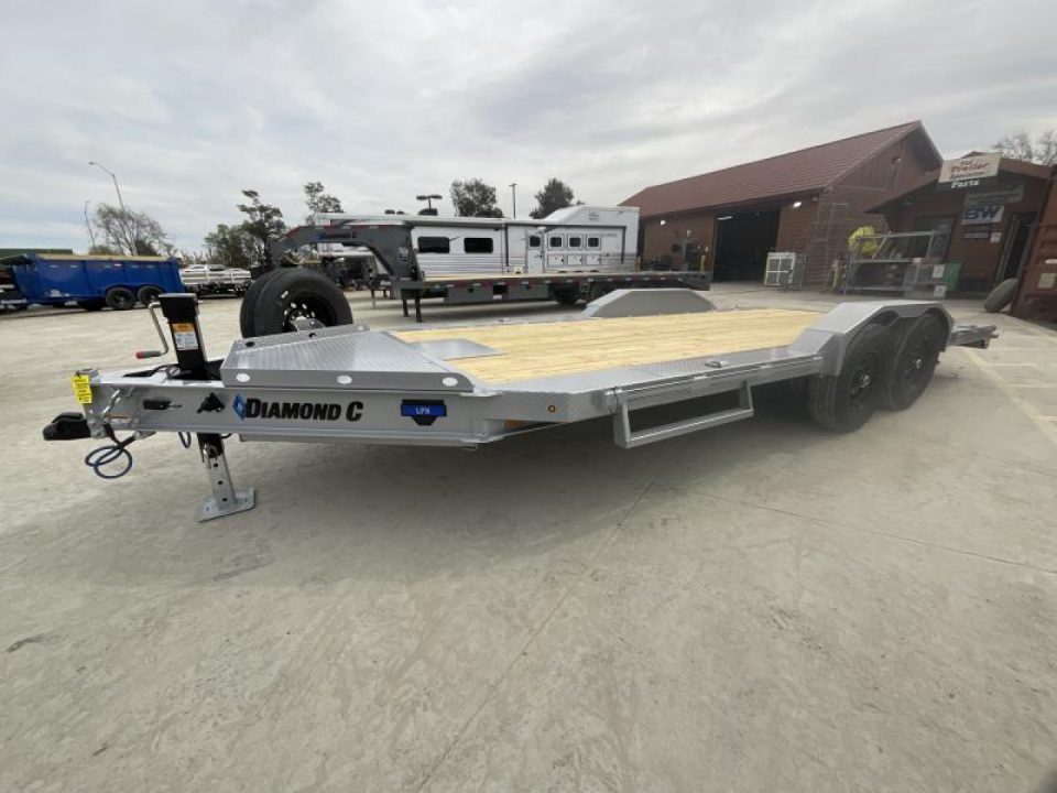 New 2025 Diamond C Trailers LPX207L18X82 7FT X 18FT 14.9K GVW Equipment Trailer