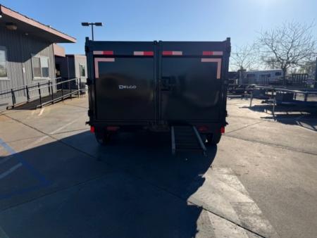 New 2025 Delco Trailers D314 P4 7FT X 14FT 14K GVW Dump Trailer