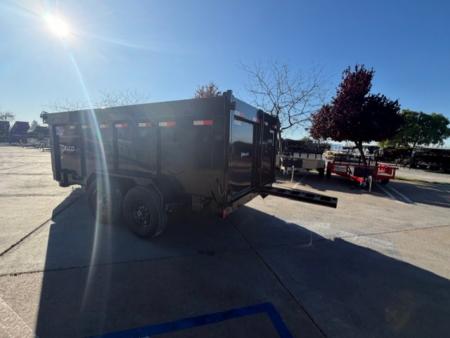 New 2025 Delco Trailers D314 P4 7FT X 14FT 14K GVW Dump Trailer