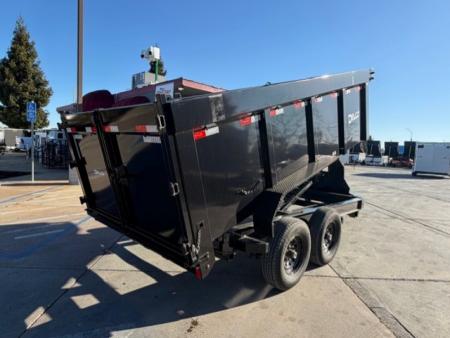 New 2025 Delco Trailers D314 P4 7FT X 14FT 14K GVW Dump Trailer