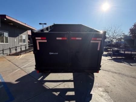 New 2025 Delco Trailers D314 P4 7FT X 14FT 14K GVW Dump Trailer