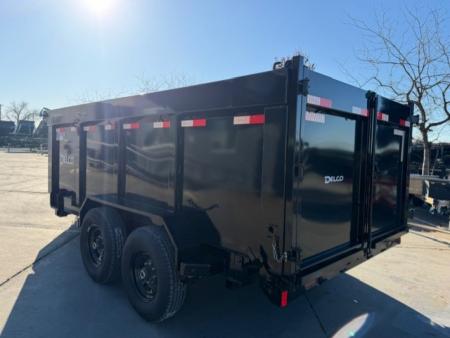 New 2025 Delco Trailers D314 P4 7FT X 14FT 14K GVW Dump Trailer