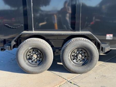 New 2025 Delco Trailers D314 P4 7FT X 14FT 14K GVW Dump Trailer