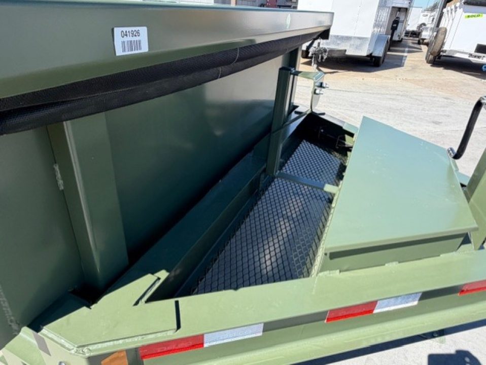 New 2026 Delco Trailers D314 7FT X 14FT 14K GVW Dump Trailer