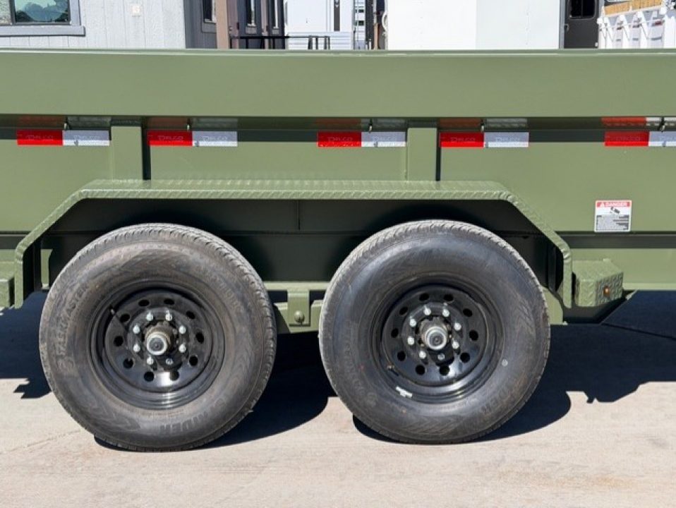 New 2026 Delco Trailers D314 7FT X 14FT 14K GVW Dump Trailer