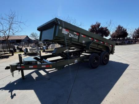 New 2026 Delco Trailers D314 7FT X 14FT 14K GVW Dump Trailer
