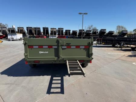 New 2026 Delco Trailers D314 7FT X 14FT 14K GVW Dump Trailer