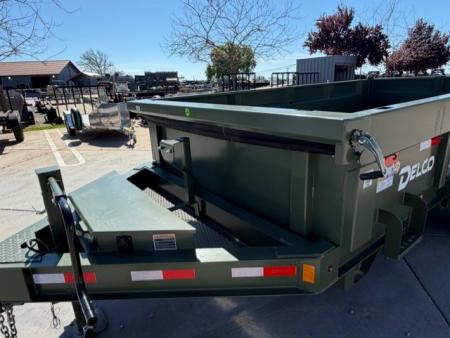 New 2026 Delco Trailers D314 7FT X 14FT 14K GVW Dump Trailer