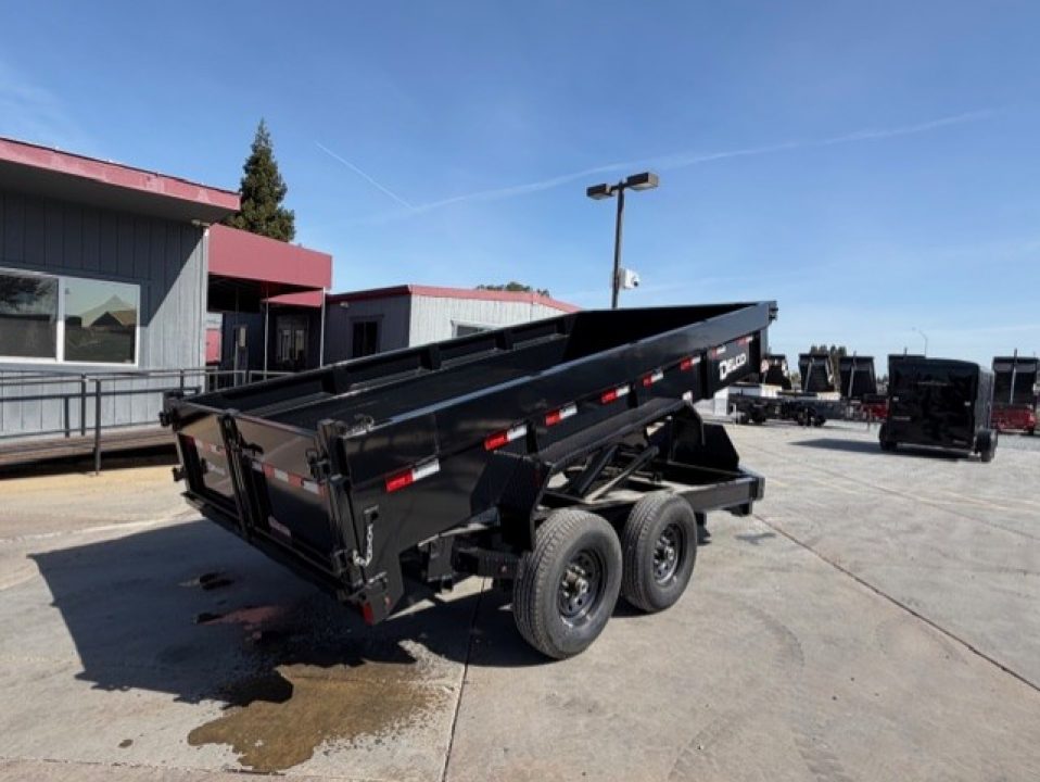 New 2026 Delco Trailers D314 7FT X 14FT 14K GVW Dump Trailer