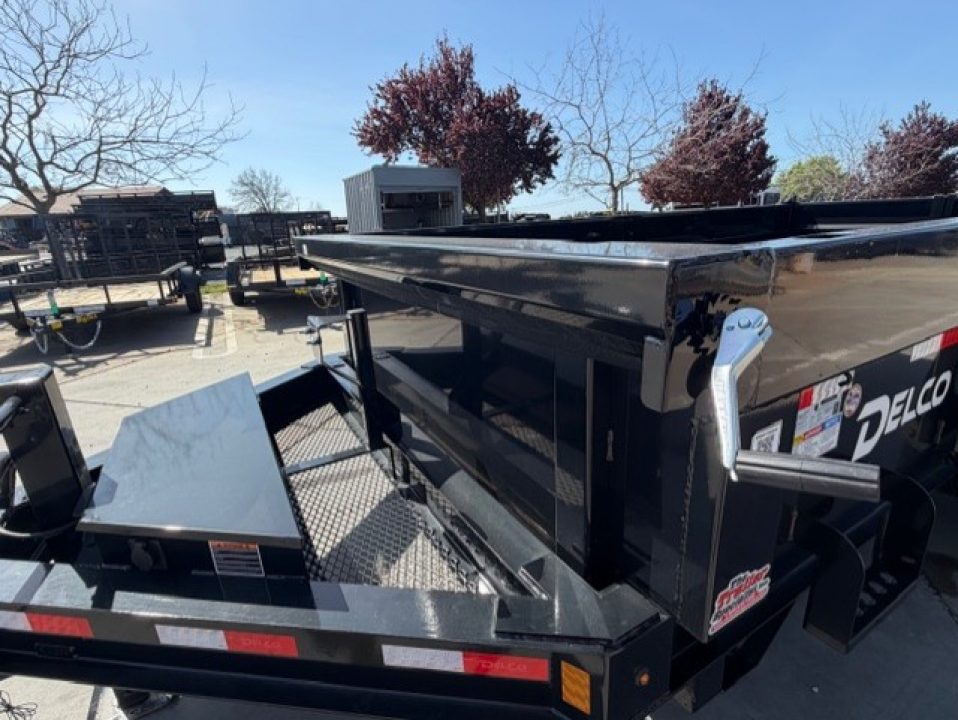 New 2026 Delco Trailers D314 7FT X 14FT 14K GVW Dump Trailer