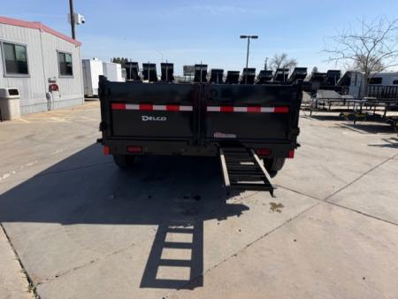 New 2026 Delco Trailers D314 7FT X 14FT 14K GVW Dump Trailer
