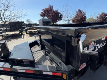New 2026 Delco Trailers D314 7FT X 14FT 14K GVW Dump Trailer
