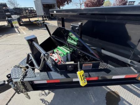 New 2026 Delco Trailers D314 7FT X 14FT 14K GVW Dump Trailer
