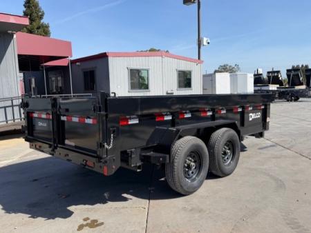 New 2026 Delco Trailers D314 7FT X 14FT 14K GVW Dump Trailer