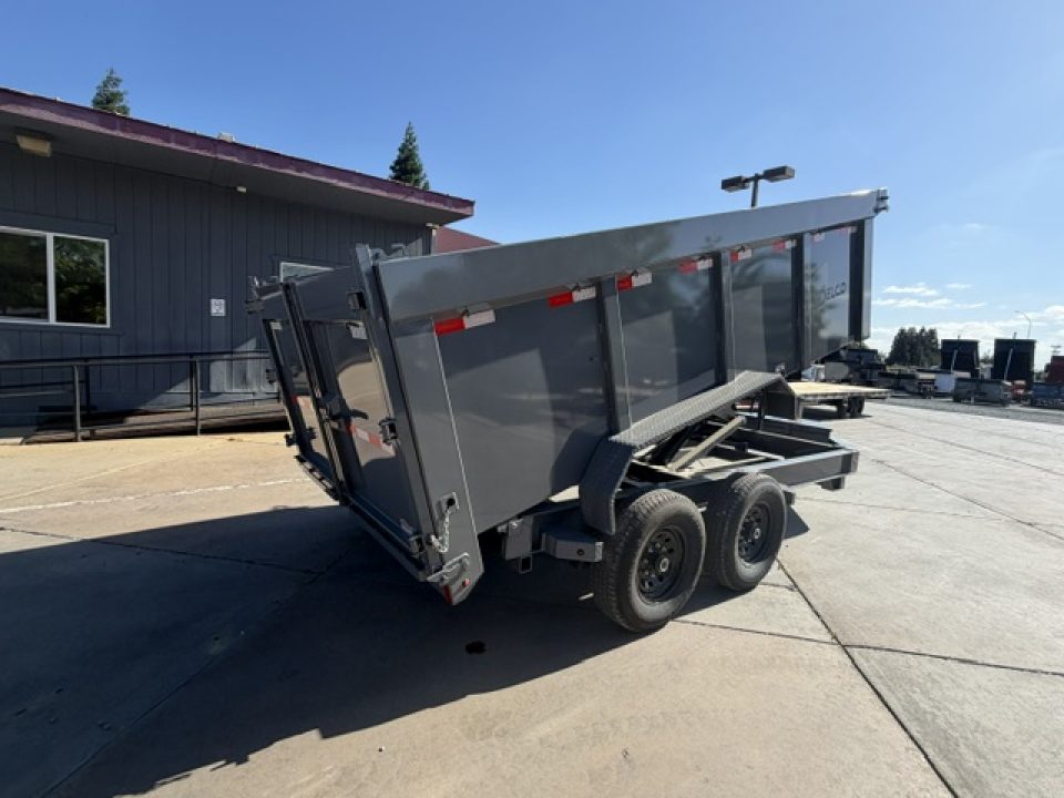 New 2026 Delco Trailers D314 P4 7FT X 14FT 14K GVW Dump Trailer