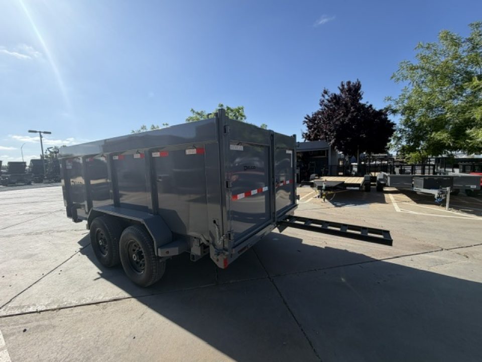 New 2026 Delco Trailers D314 P4 7FT X 14FT 14K GVW Dump Trailer