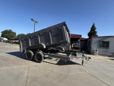 New 2026 Delco Trailers D314 P4 7FT X 14FT 14K GVW Dump Trailer