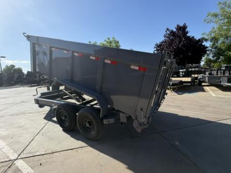 New 2026 Delco Trailers D314 P4 7FT X 14FT 14K GVW Dump Trailer