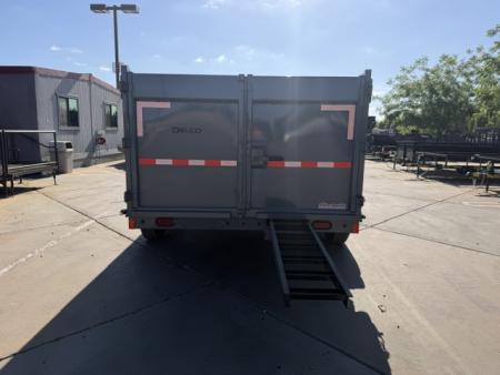 New 2026 Delco Trailers D314 P4 7FT X 14FT 14K GVW Dump Trailer