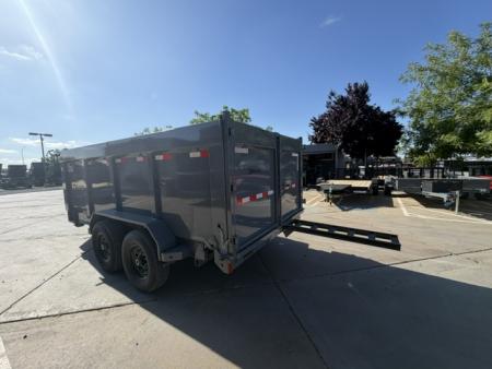 New 2026 Delco Trailers D314 P4 7FT X 14FT 14K GVW Dump Trailer
