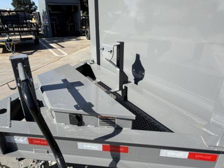 New 2026 Delco Trailers D314 P4 7FT X 14FT 14K GVW Dump Trailer