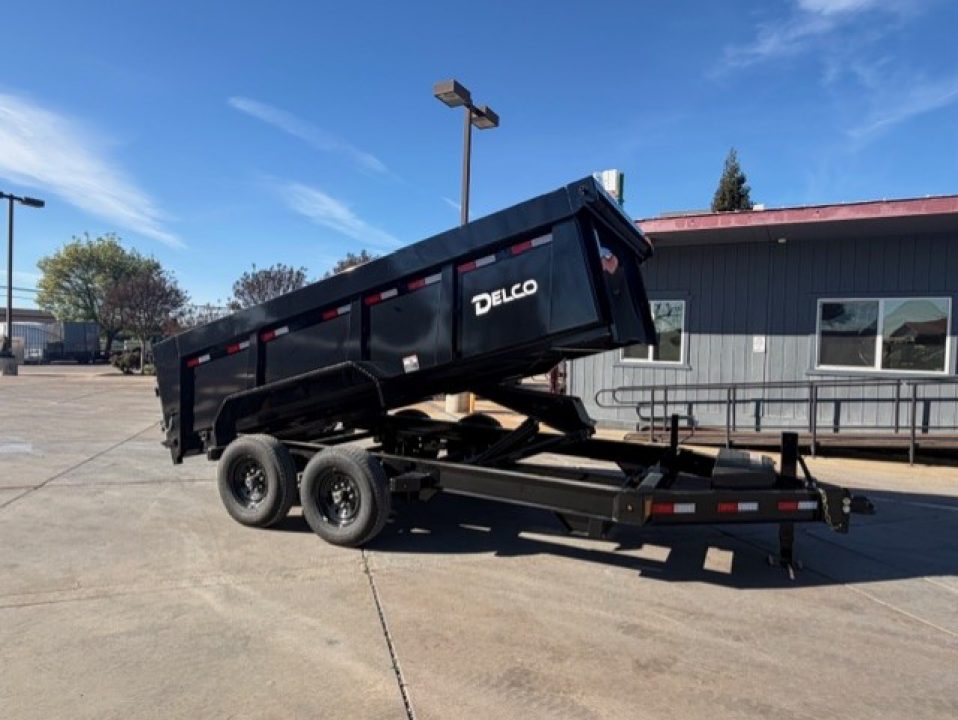 New 2026 Delco Trailers D314 P3 7FT X 14FT 14K GVW Dump Trailer