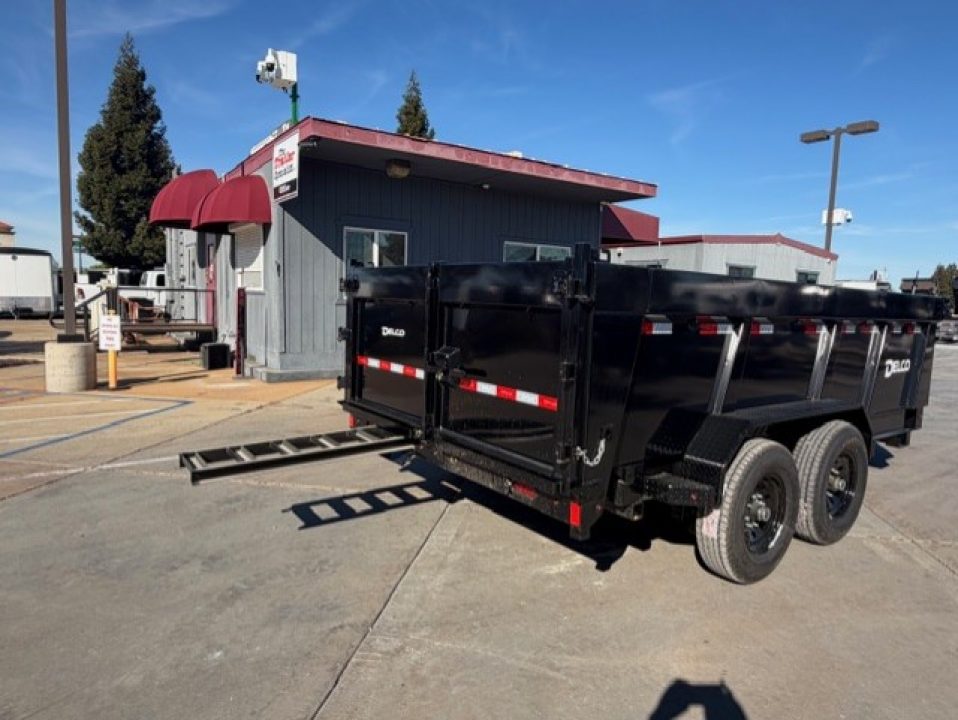 New 2026 Delco Trailers D314 P3 7FT X 14FT 14K GVW Dump Trailer