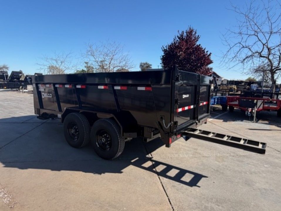 New 2026 Delco Trailers D314 P3 7FT X 14FT 14K GVW Dump Trailer