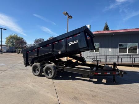 New 2026 Delco Trailers D314 P3 7FT X 14FT 14K GVW Dump Trailer