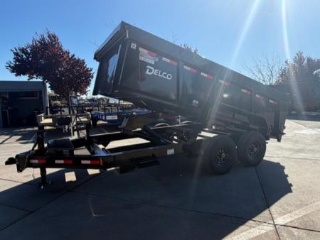 New 2026 Delco Trailers D314 P3 7FT X 14FT 14K GVW Dump Trailer