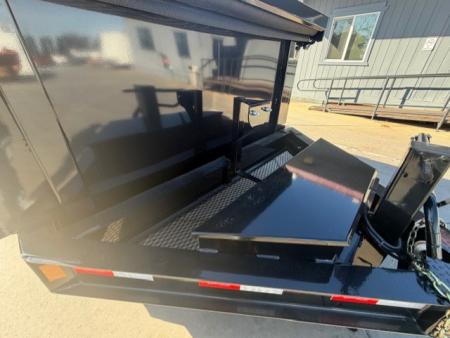 New 2026 Delco Trailers D314 P3 7FT X 14FT 14K GVW Dump Trailer