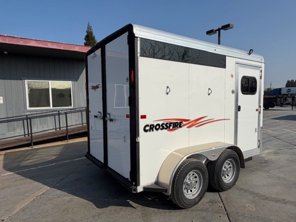 New 2025 Logan Coach CROSSFIRE2BP CROSSFIRE 2 HORSE BP Horse Trailer