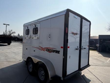 New 2025 Logan Coach CROSSFIRE2BP CROSSFIRE 2 HORSE BP Horse Trailer