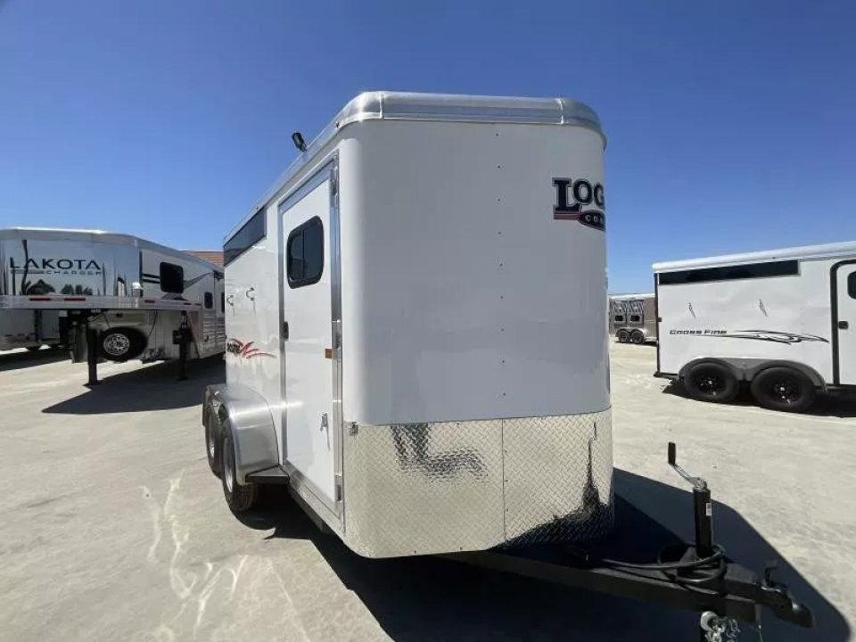New 2025 Logan Coach CROSSFIRE2BP CROSSFIRE 2 HORSE BP Horse Trailer