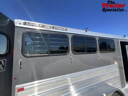 New 2026 Logan Coach BULLSEYE3HBPXL BULLSEYE 3 HORSE BP XL Horse Trailer