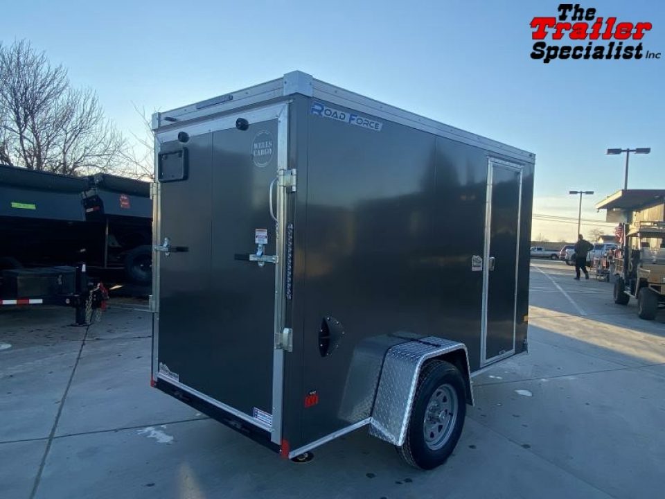 New 2025 Wells Cargo RFV510S2 5FT X 10FT 2990 GVW Cargo / Enclosed Trailer