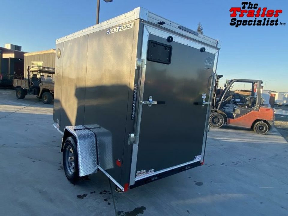 New 2025 Wells Cargo RFV510S2 5FT X 10FT 2990 GVW Cargo / Enclosed Trailer
